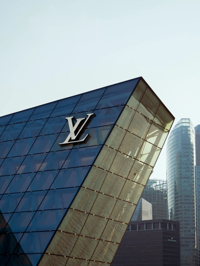 A Louis Vuitton office building. 