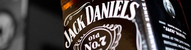 A bottle of Jack Daniel's whisky.