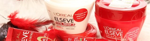 Loreal products.