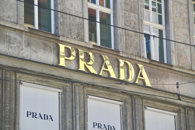 A Prada Store. 