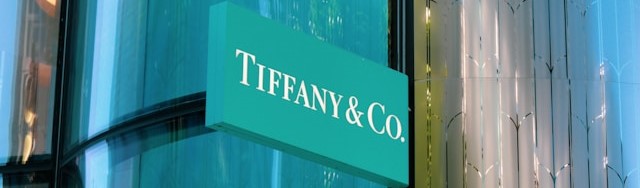 Tiffany & Co store sign.