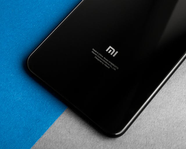 Xiaomi smartphone. 