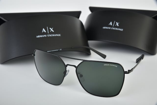 Armani sunglasses.