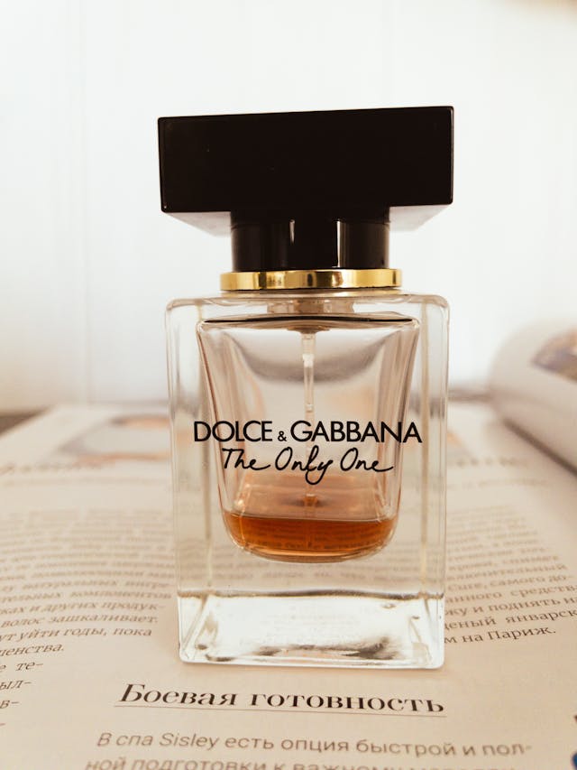 Dolce & Gabbana scent bottle